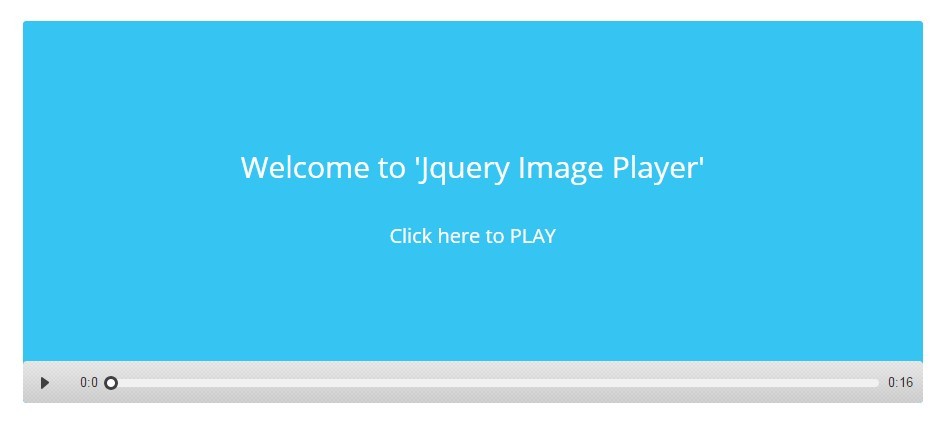 Jquery Image Player